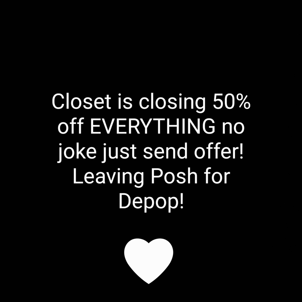 All Almost Gone! Closet Closing Sale Announcement